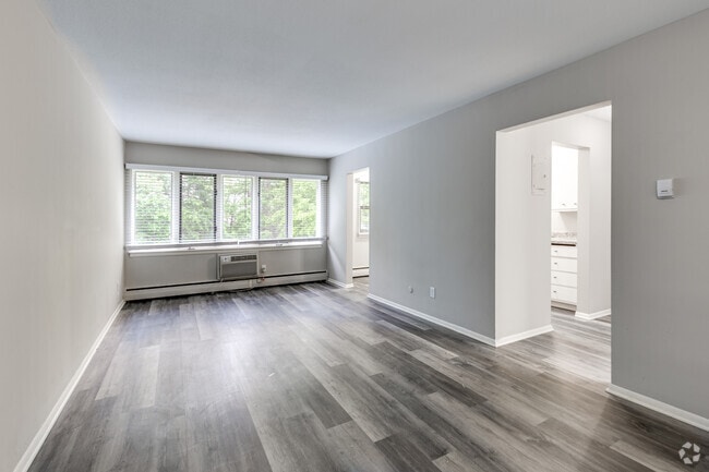 2BR, 1BA Renovated - 755SF - Living - Priscilla Standish Apartments