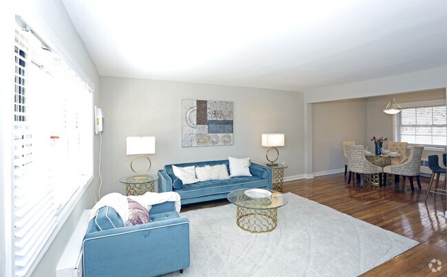 Sala de estar - Hutton Lafayette at West Orange