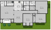 3BR/2BA