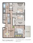 848 Square Feet
