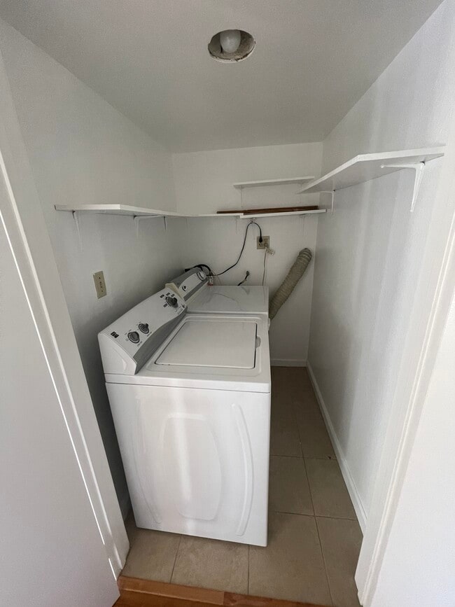 In unit Laundry with washer and dryer - 308 E Valencia Ave Unit F