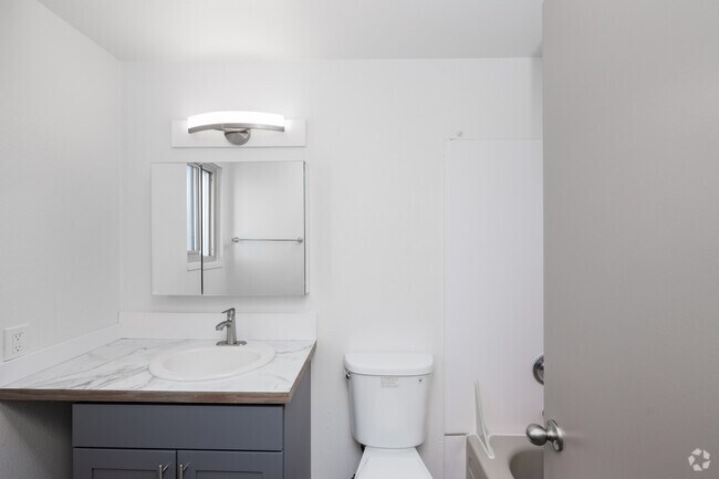 1BR, 1BA - 700SF - Bathroom