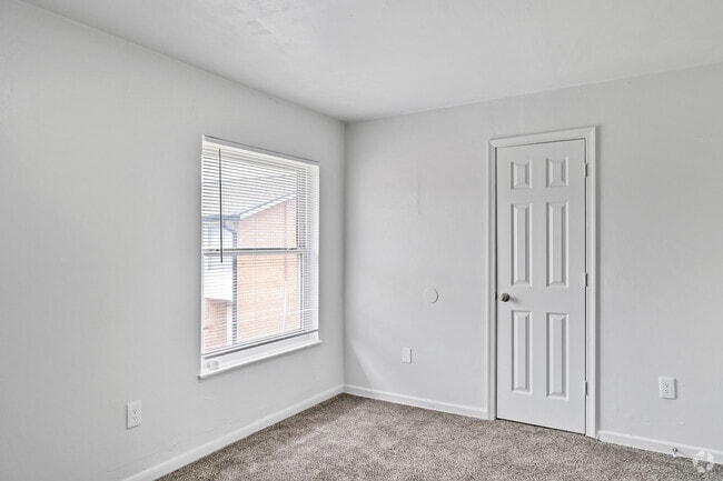 3BR, 1BA - 1,013SF - Primary Bedroom - Aden Park Apartments