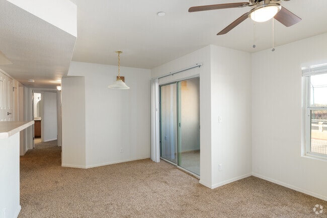 2BR, 2BA - 900SF - Living Room - Spanish Villas