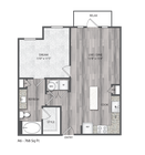 A6 floor plan Encore Montrose