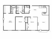 3BR/2BA