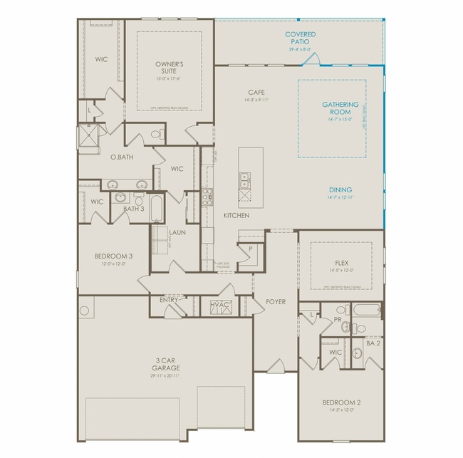 Photo - ONE-STORY Home in Marble Falls - 2932 SF with THREE-CAR GARAGE - On a CUL-DE-SAC!