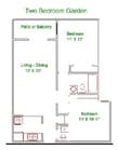 2BR/1BA