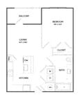 A1HC | 1x1 | 650 sq ft