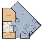 Plano de planta A2 Broadstone Baybrook