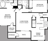 2BR/2BA