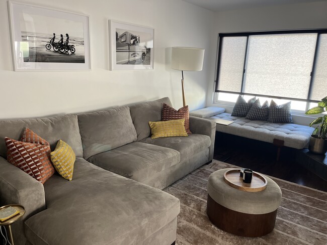 Bright and Spacious Living room - 1315 Stanford St Condominio Unidad 7