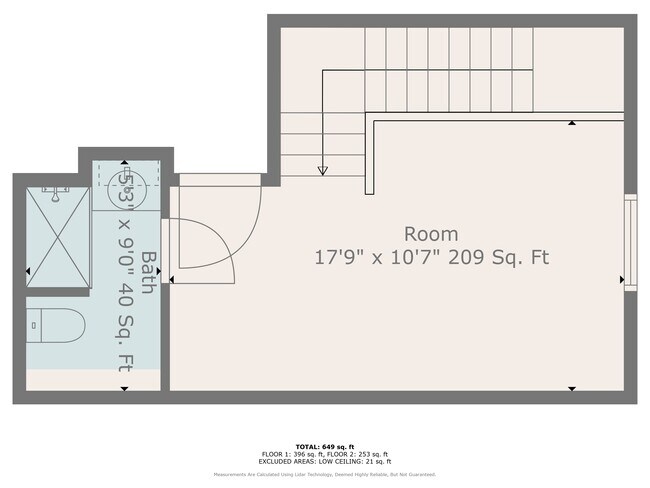 Apt E Floor Plan 2nd Floor