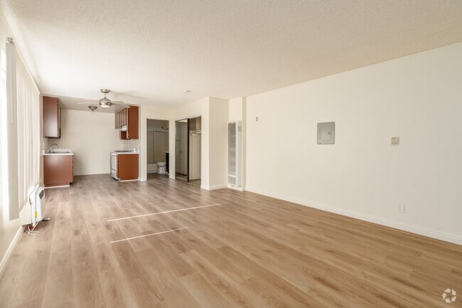 Studio - 435SF - Living area - Laurel Canyon Apartments