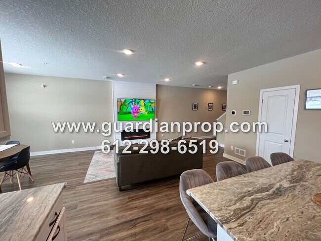 Photo - Luxury 2020 Built Townhouse Available June 1, Open Floor Plan, Fireplace, Patio, Primary w/Huge P...
