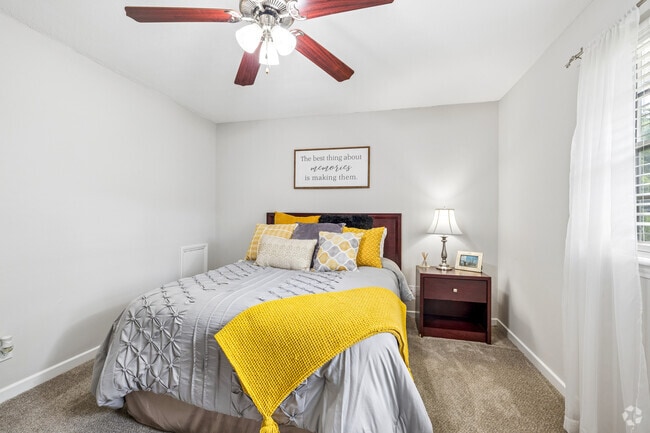 2BR, 1.5BA - 1,030SF - Second Bedroom