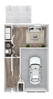 Gettysburg Overlook 4 Bedroom First Floor Plan With Garage