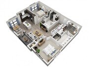 Floor plans are artist’s rendering. All dimensions are approximate. Actual product and specifications may vary in dimension or detail. Not all features are available in every apartment. Prices and availability are subject to change.