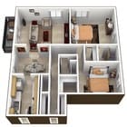 2BR/2BA