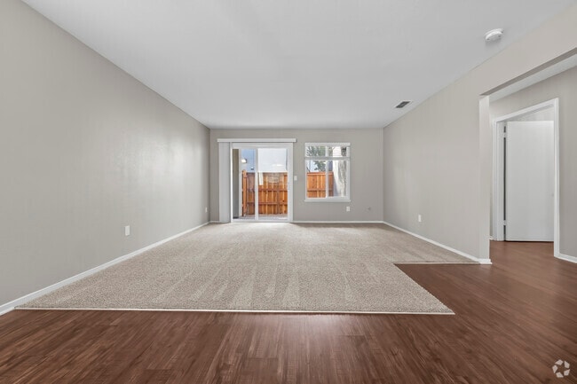 View from kitchen to living room - Clipper Cove Apartments