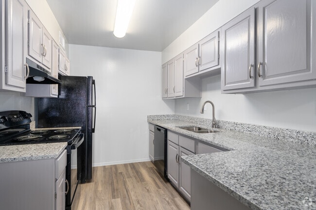2BR,1BA - 1029SF - Kitchen