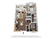 1BR, 1BA + Den- 835SF- Secretariat
