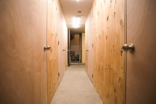 Locking individual storage lockers - 3008 NE 117th St Unit Room #4