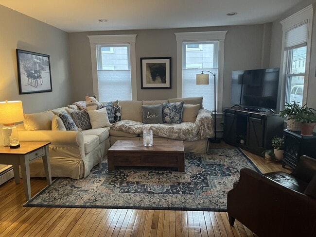 Sunny Living Room - 44 N Spring St Unit Front