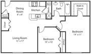Dalkey 966-1033 SF