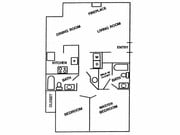2BR/2BA