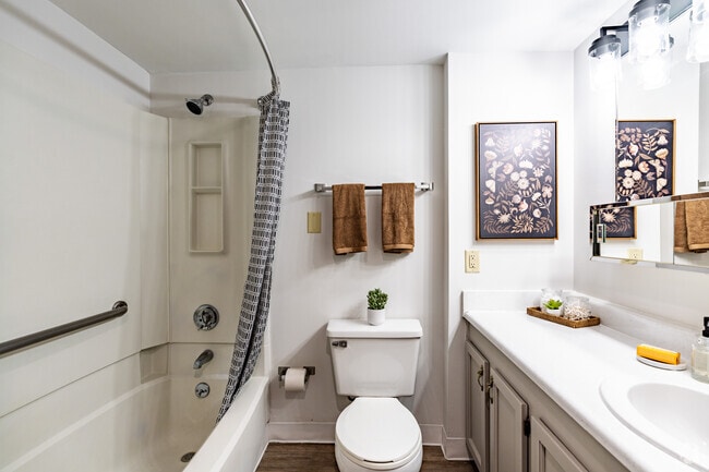 1BR, 1BA - 600SF - Bathroom