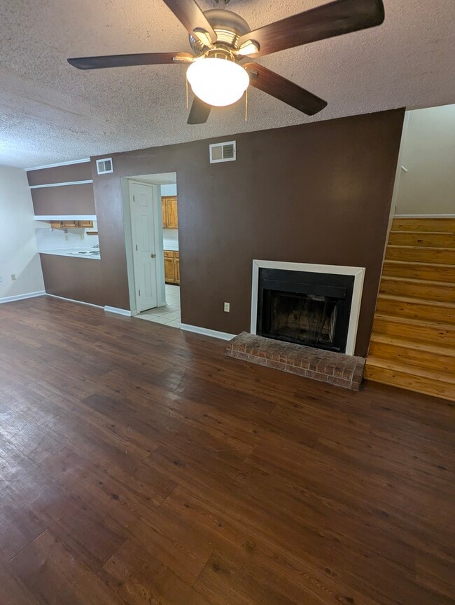 Living Room w/ Fireplace - 16643 Missionary Ridge Ct