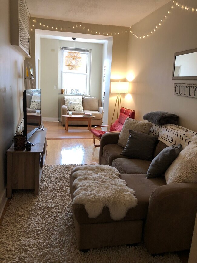 living area - 246 S Huntington Ave Condo Unit 2