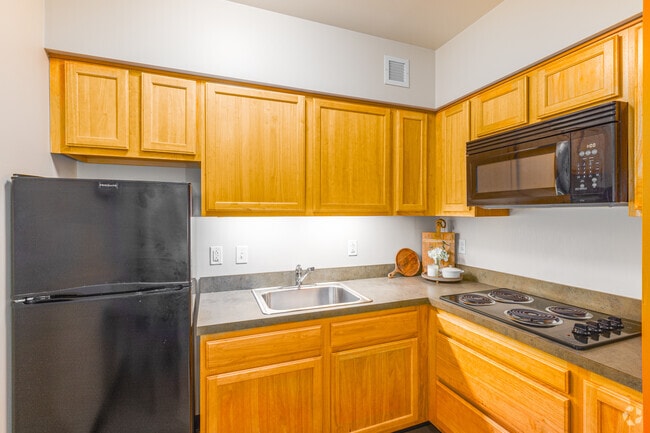 2BR, 1BA - 550SF - Kitchen