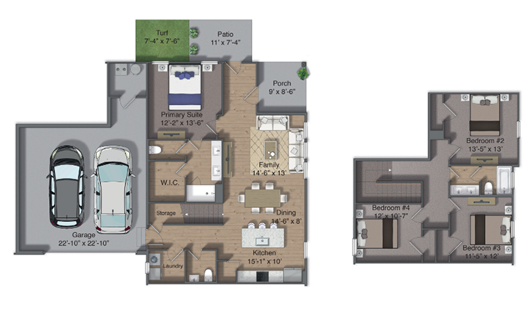 Floor Plan - Owens TH