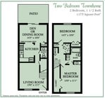 Two Bedroom Townhouse