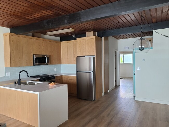 Kitchen with all new appliances, cabinets - 1616 Esplanade Unit #