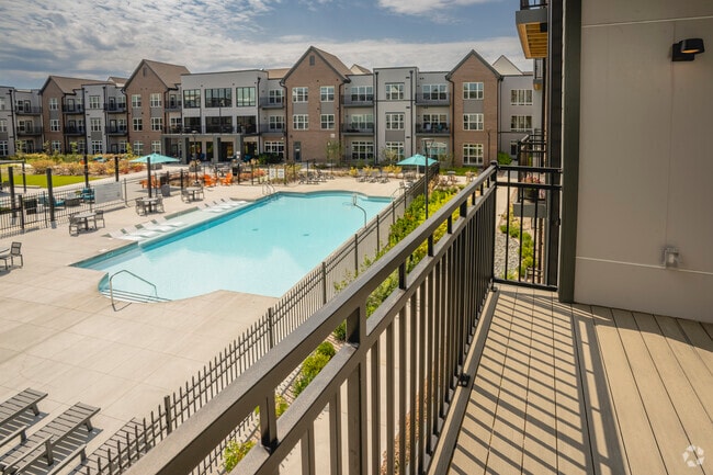 2BR, 2BA - 1,352SF - The Horizon - Balcony - Promenade Trails - A 55 and Better Community