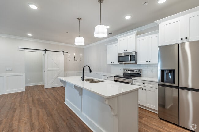 2BR, 2BA - The Roderick - 1,265SF - Kitchen - Newport Station