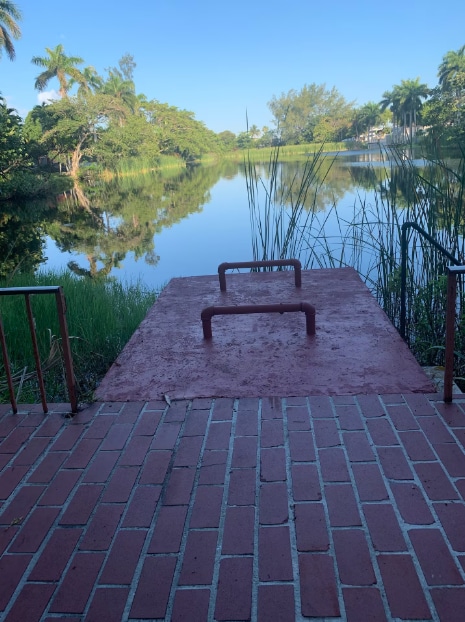 Patio in backyard - 13540 NW 17th Ave (Opa Locka, FL)