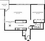 1BR/1BA