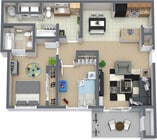 2x2 Floorplan