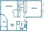 1BR/1BA