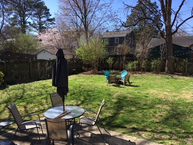 patio trasero - 4817 Park Ave