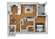 1 dormitorio | 1 baño | 80 metros cuadrados