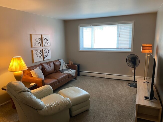 Living Room, Large window very bright inside. - 1000 10th Ave NW Unit #D