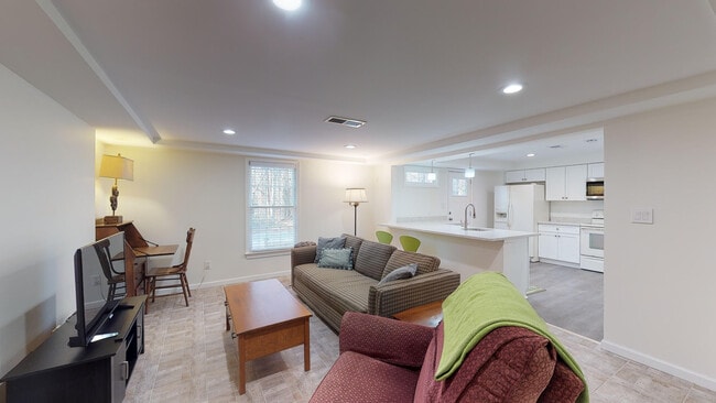 Open Concept Living/Dining area