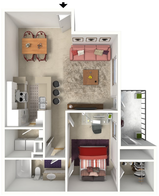 Beechwood - 1B1B - Spruce - 797 Sq Ft - 3D Furnished.jpg