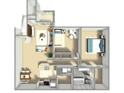 2x1 floorplan