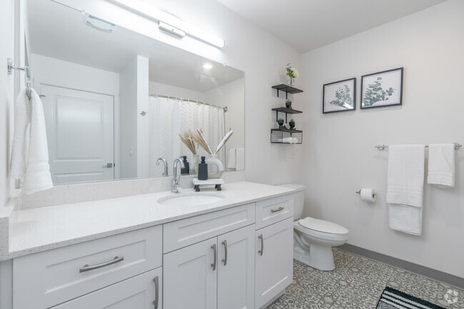 2BR, 1BA - 951SF Bathroom